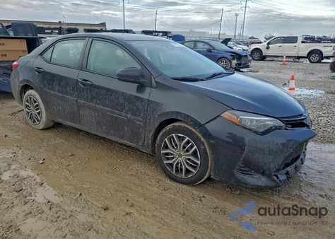 2017 Toyota Corolla L z USA, uszkodzony, nr VIN 2T1BURHE9HC918445